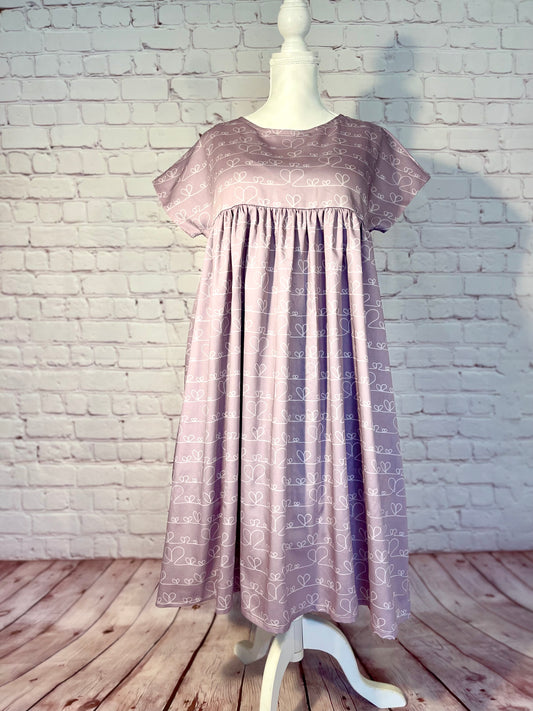 024 DESIGN YOUR OWN Organic Cotton Love Heart Dress