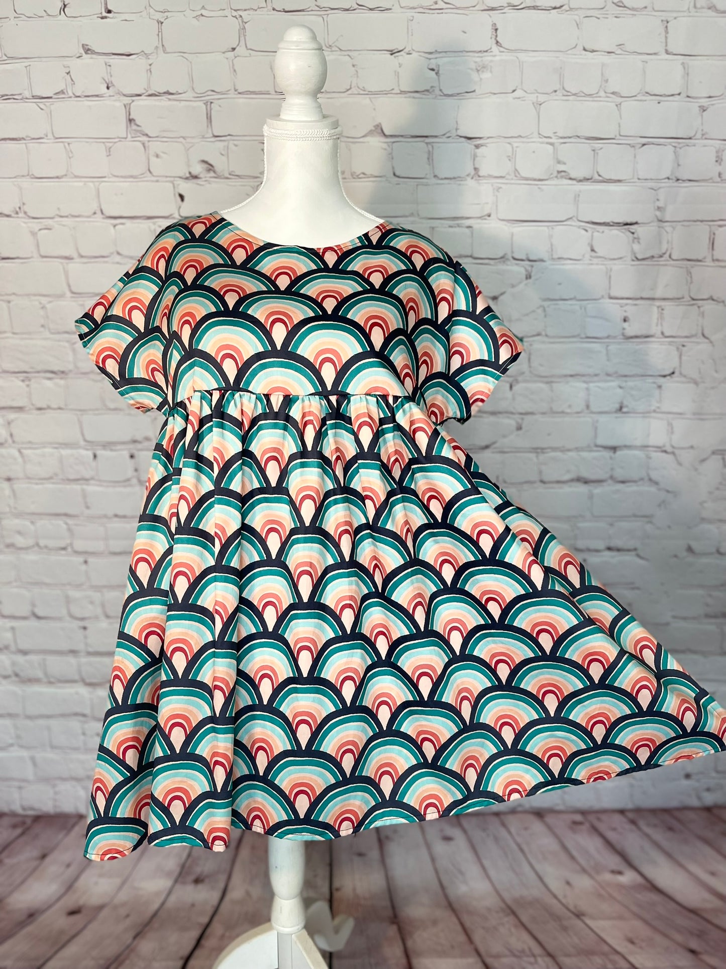 018 DESIGN YOUR OWN Organic Cotton “Rainbow” Dress