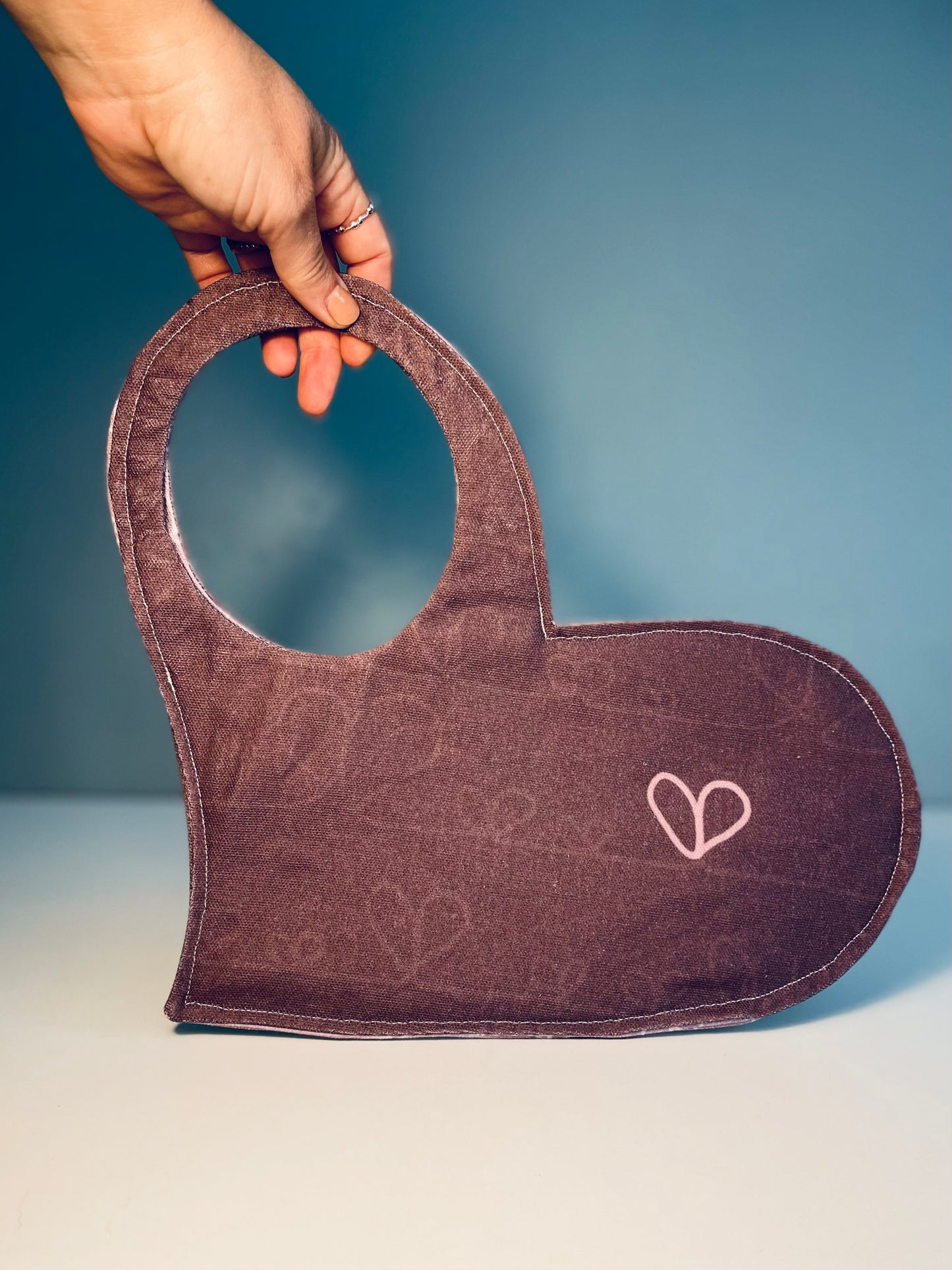 023 Organic Cotton Love Heart Bags