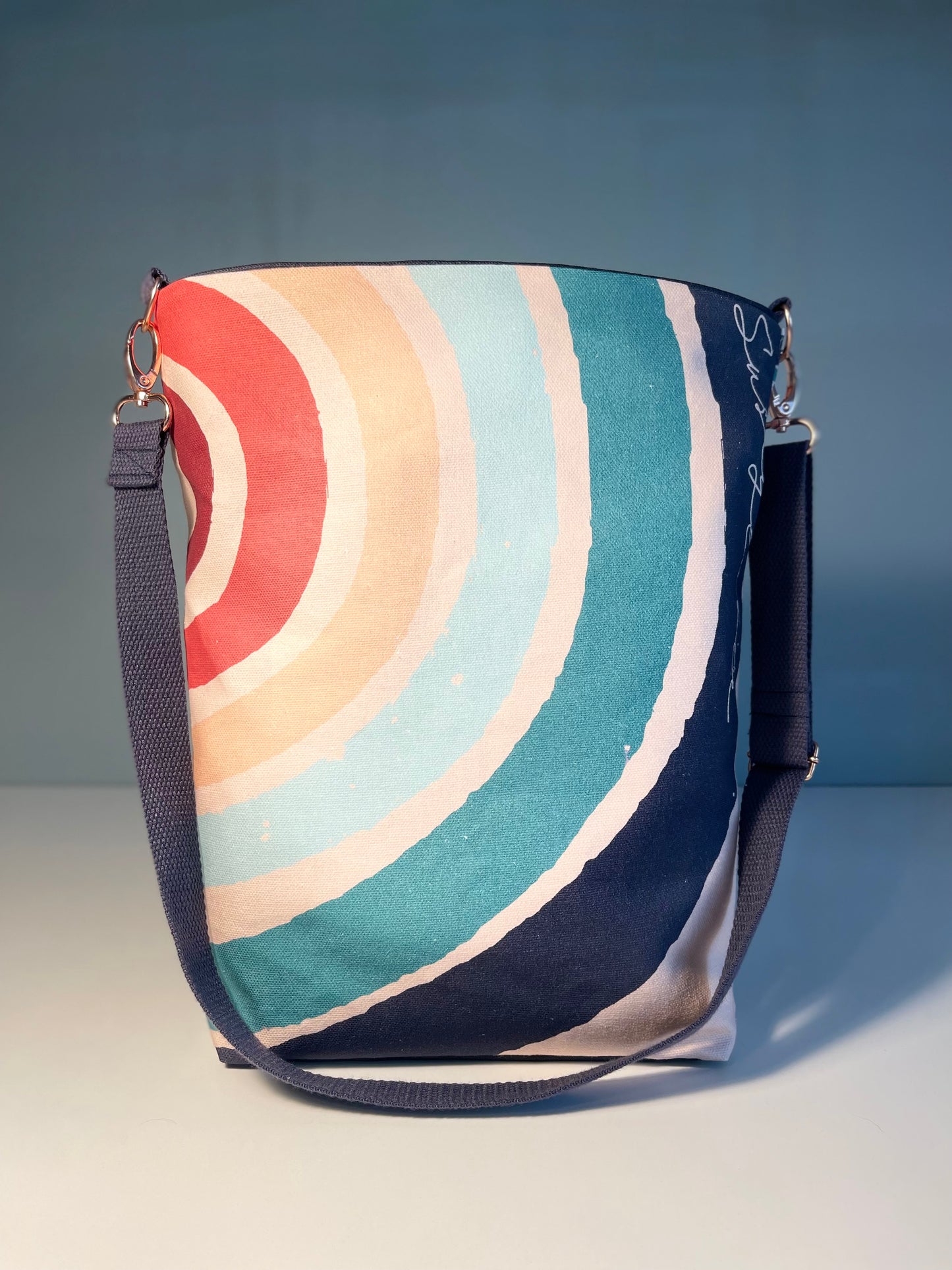 014 Organic Cotton Rainbow & Polka Dots Bags
