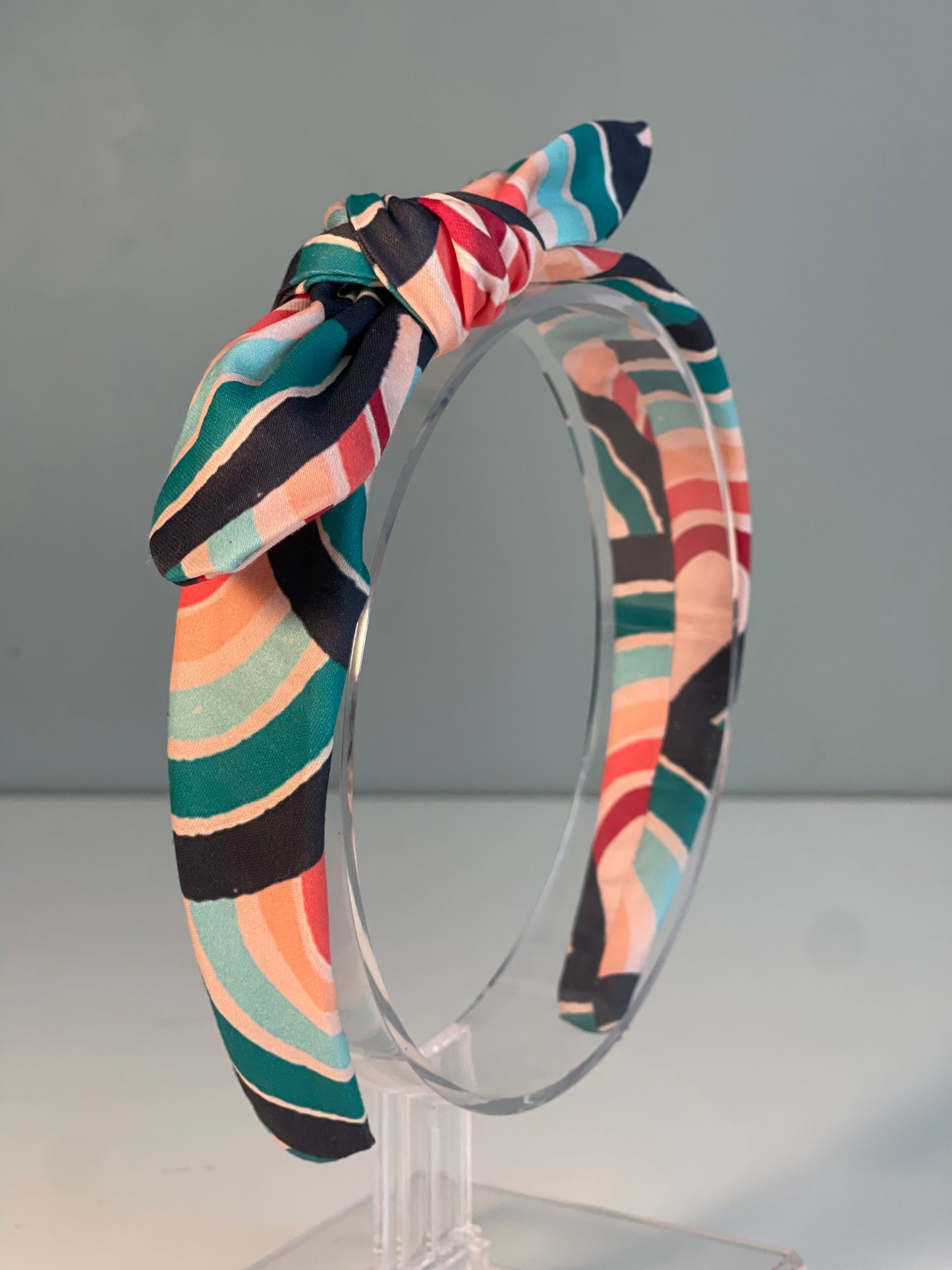 013 Organic Cotton Rainbow & Polka Dot Headbands