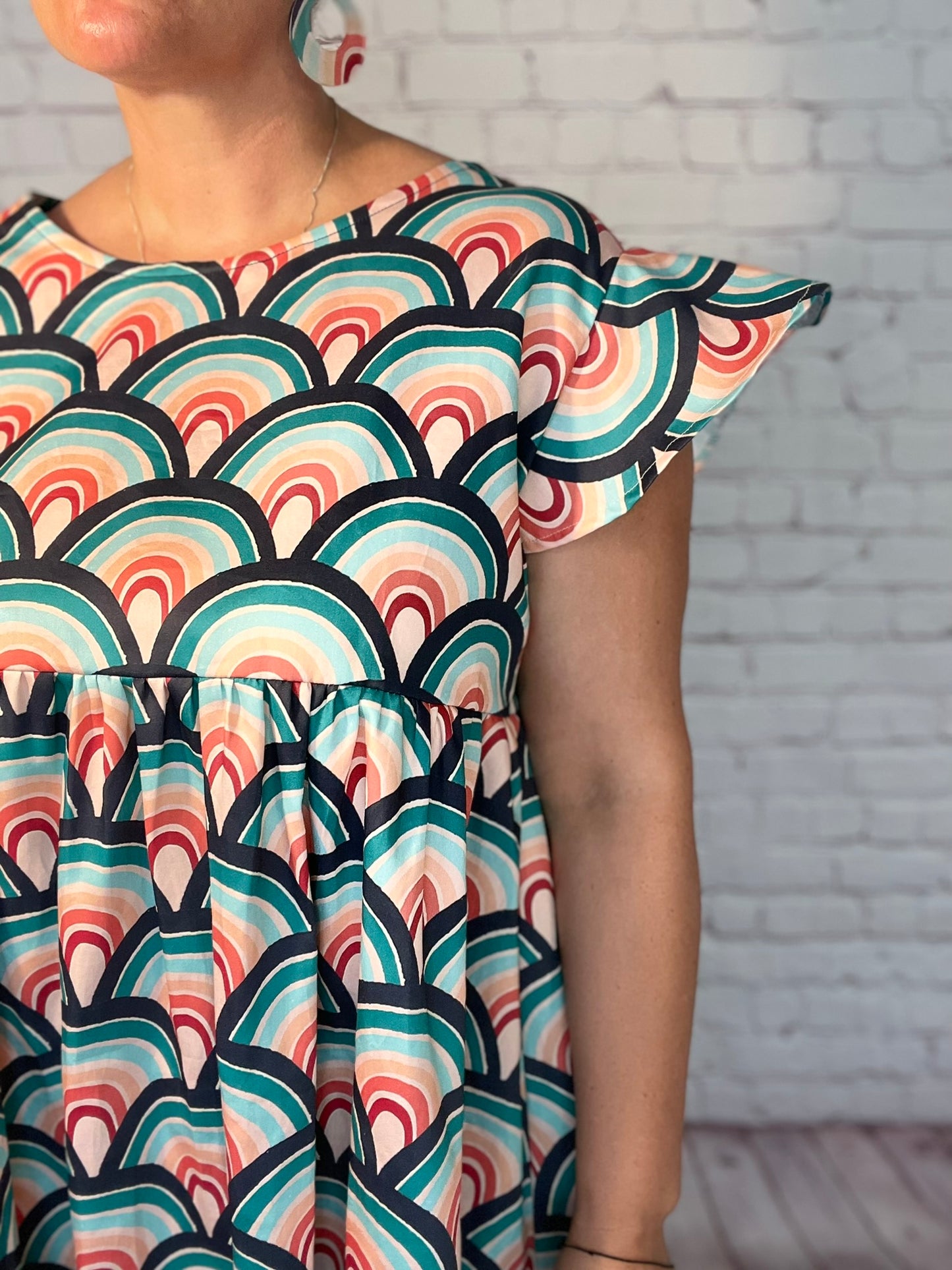 018 DESIGN YOUR OWN Organic Cotton “Rainbow” Dress