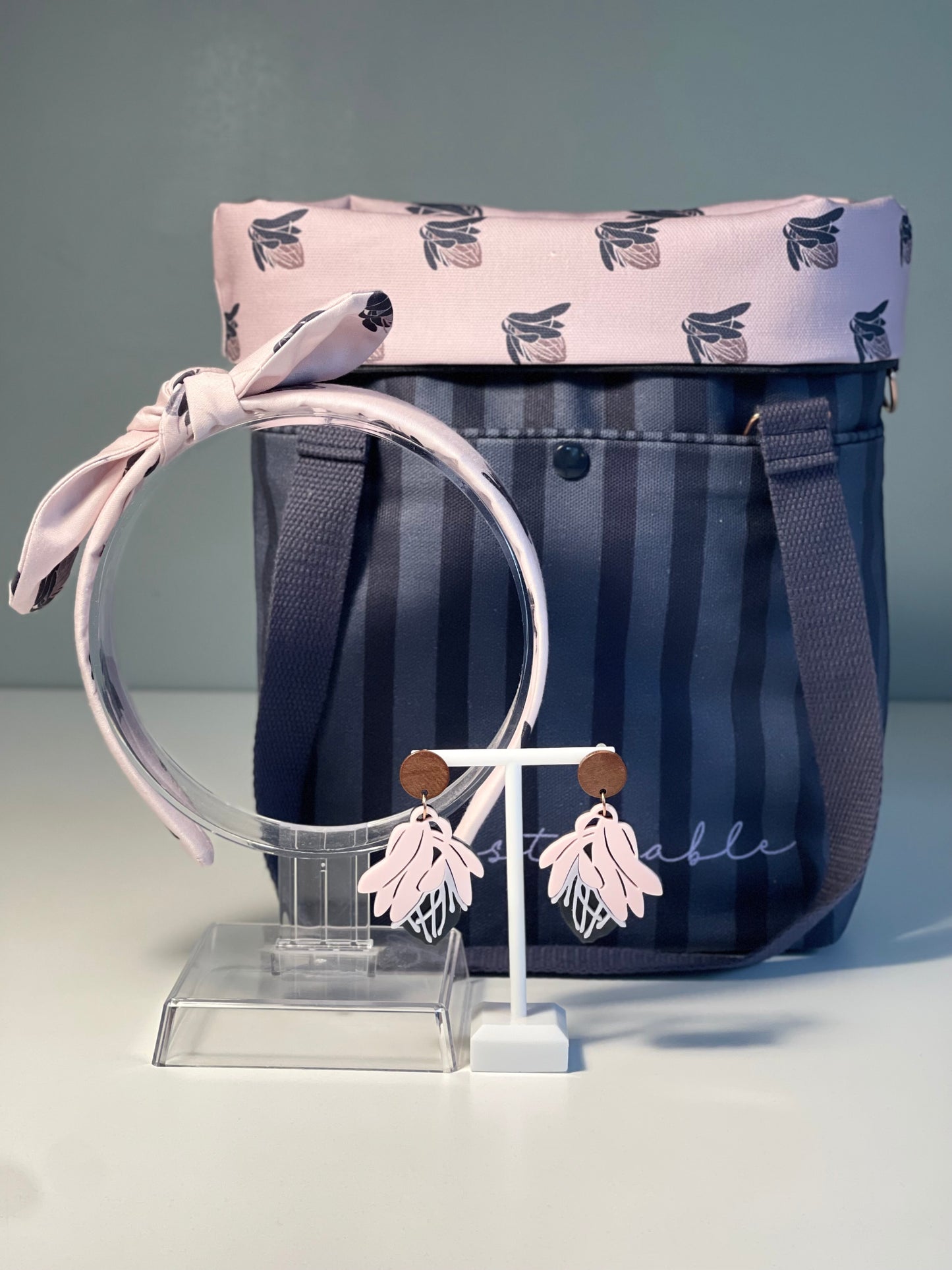 005 Organic Cotton Protea Bags