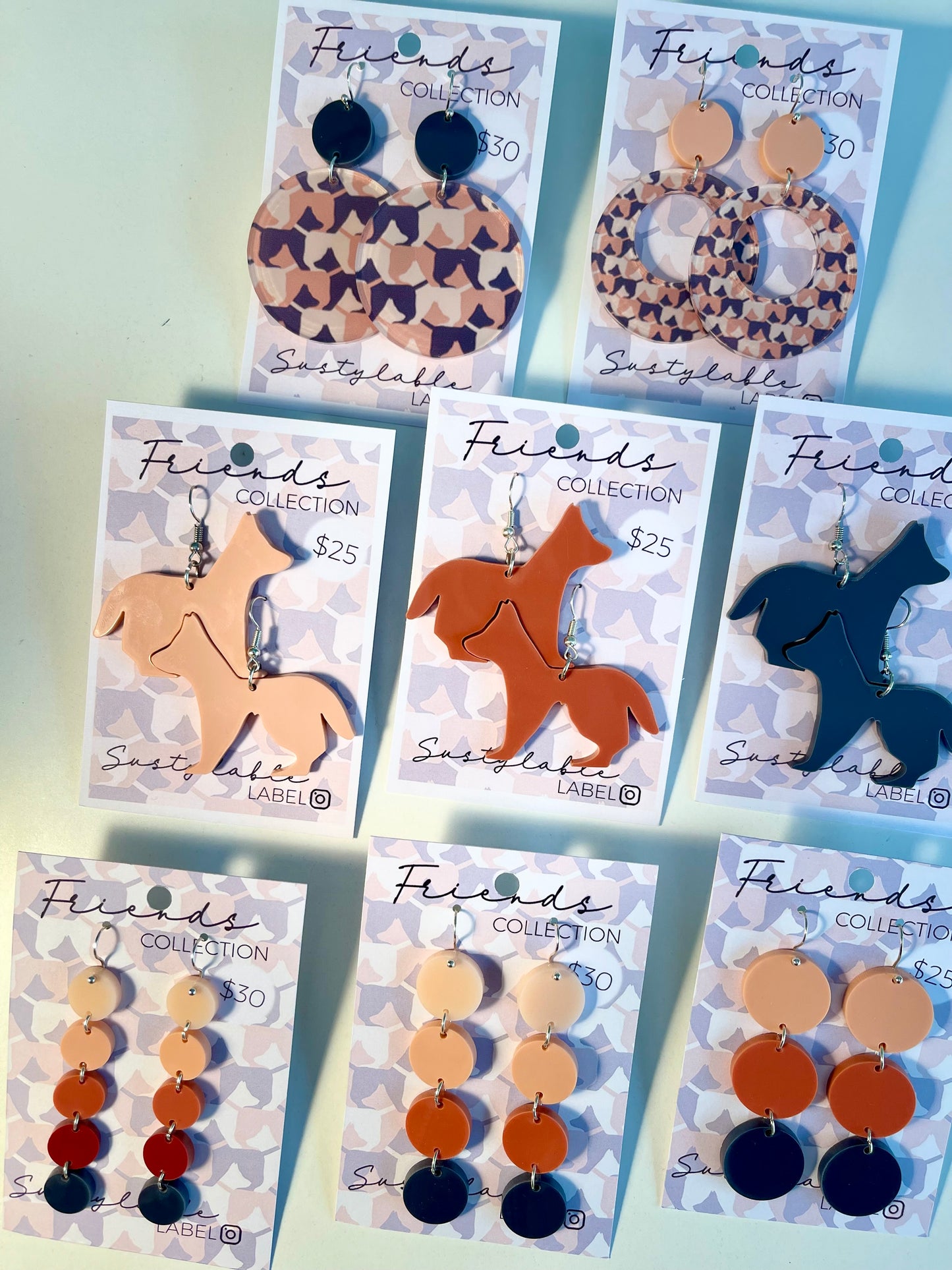 034 Puppy Earrings