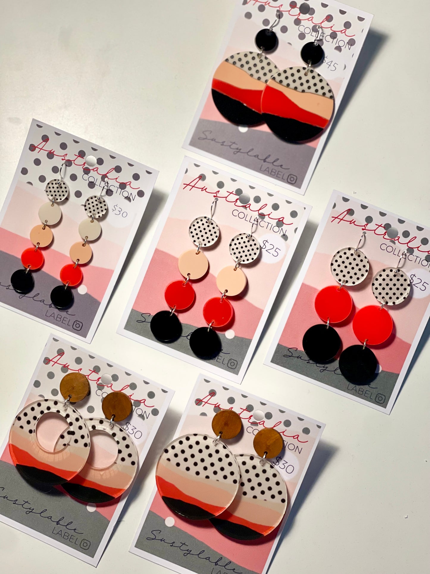 041 Australia Earrings
