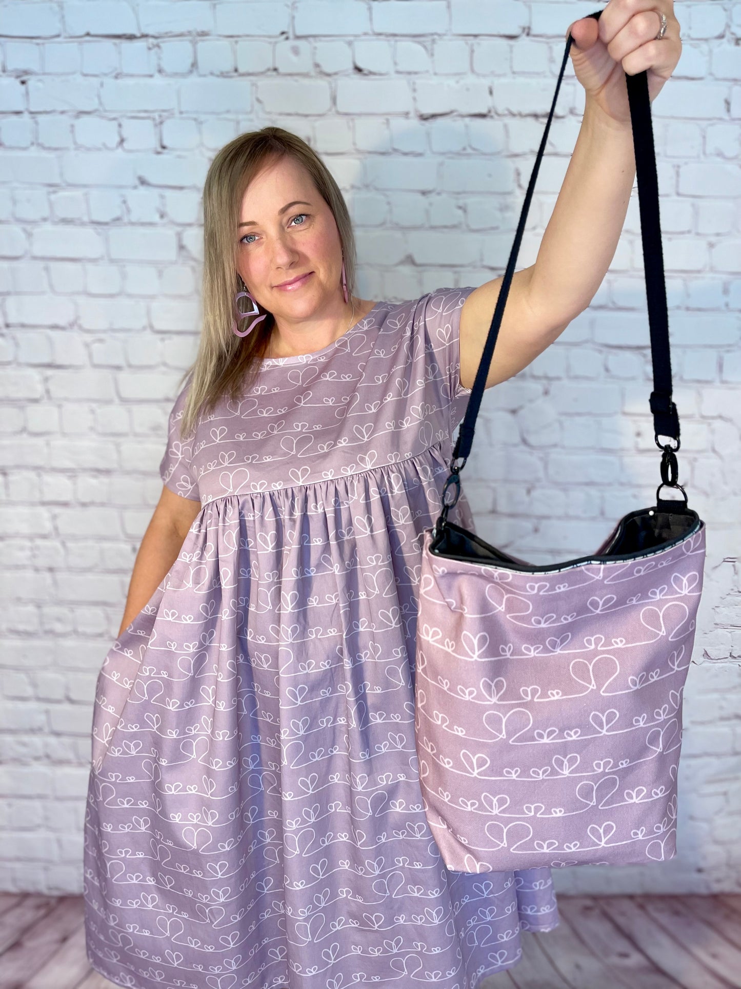 023 Organic Cotton Love Heart Bags