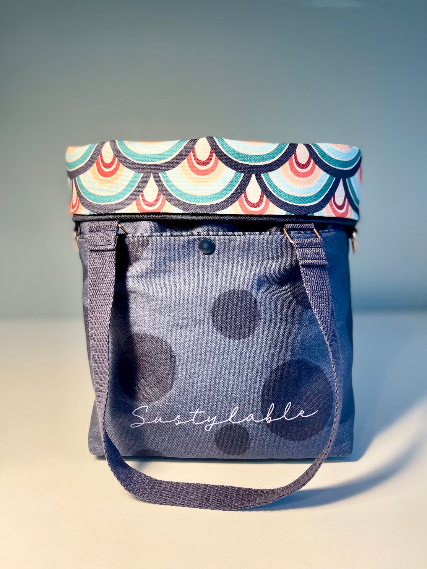 014 Organic Cotton Rainbow & Polka Dots Bags