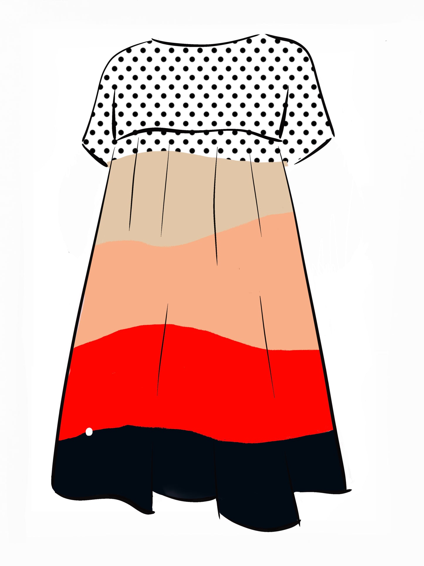 045 DESIGN YOUR OWN Organic Cotton “Australia” Dress