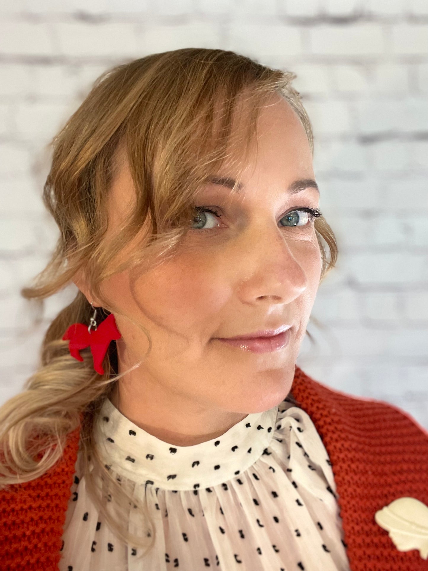 034 Puppy Earrings