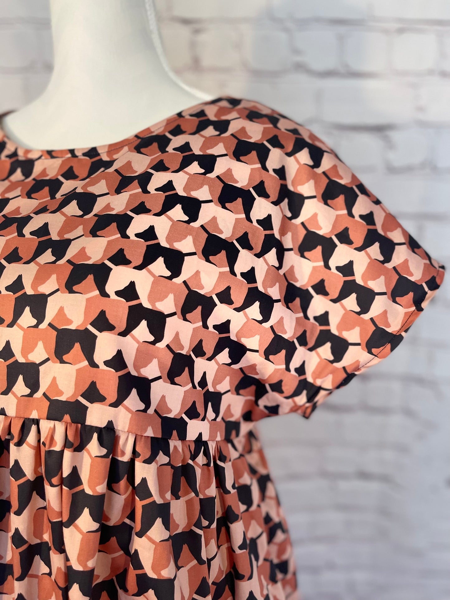039 DESIGN YOUR OWN Organic Cotton Puppy Dress