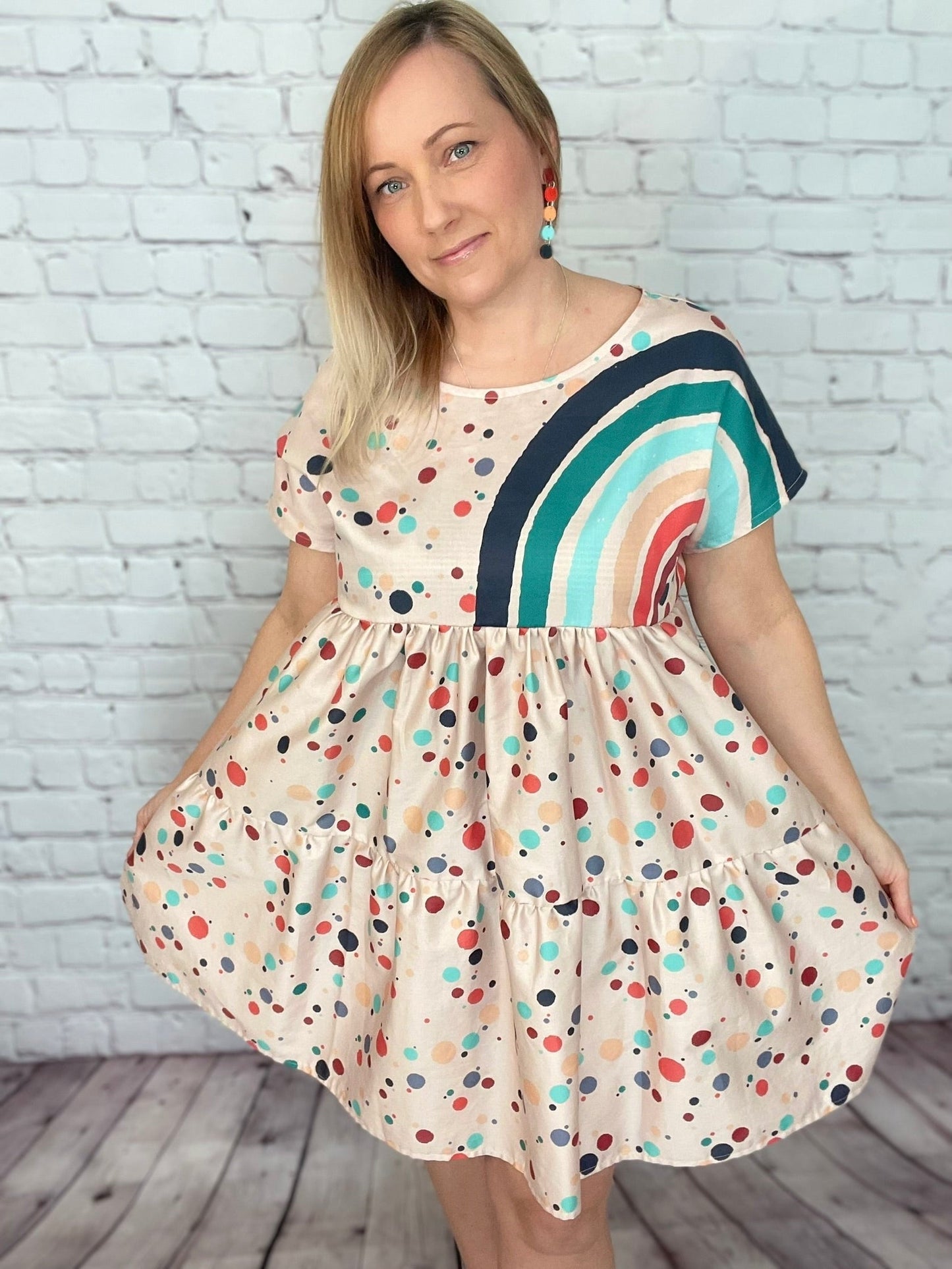 015 DESIGN YOUR OWN Organic Cotton “Polka Dot” Dress