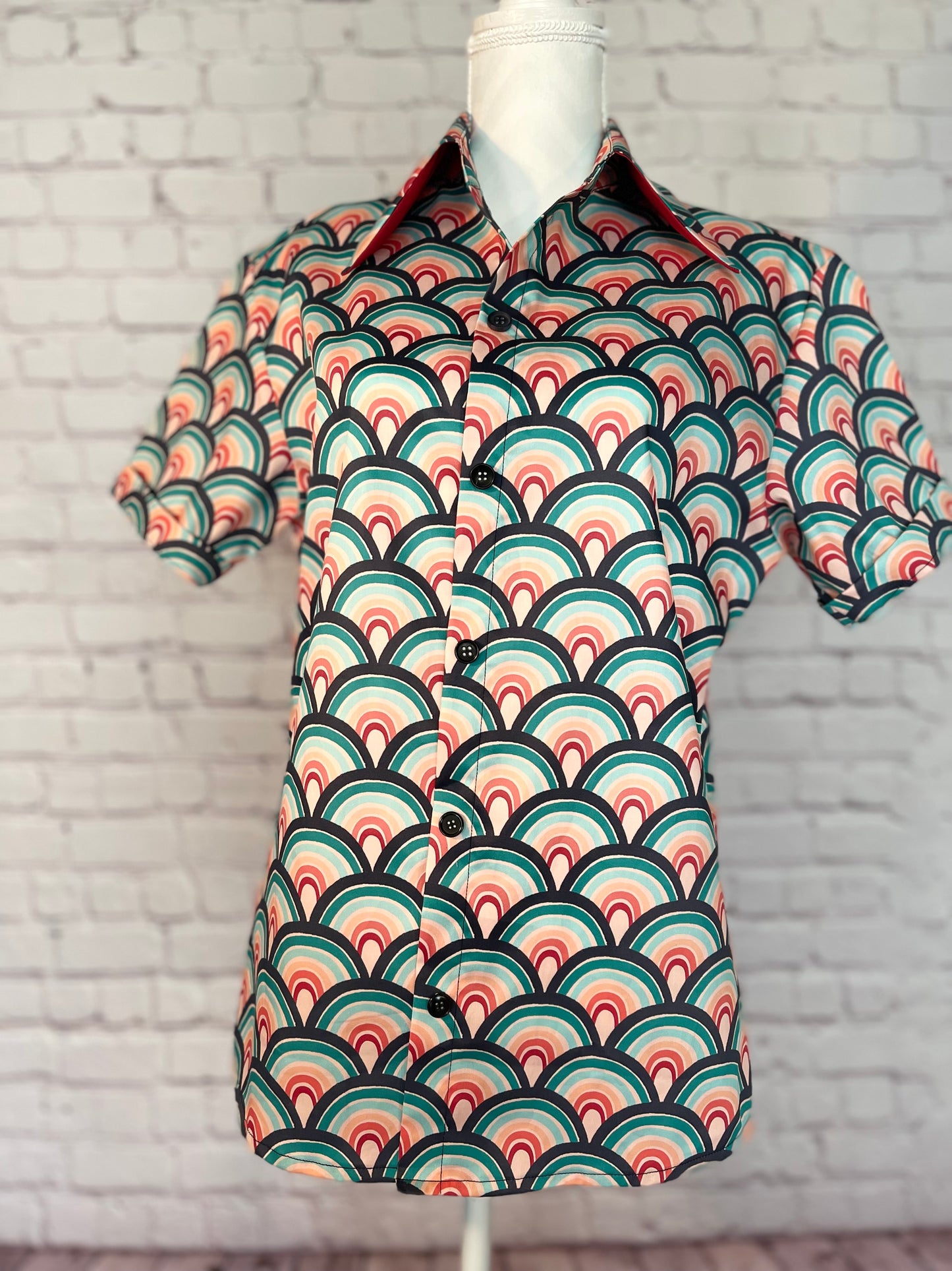 019 DESIGN YOUR OWN Organic Cotton “Rainbow” Unisex Shirt