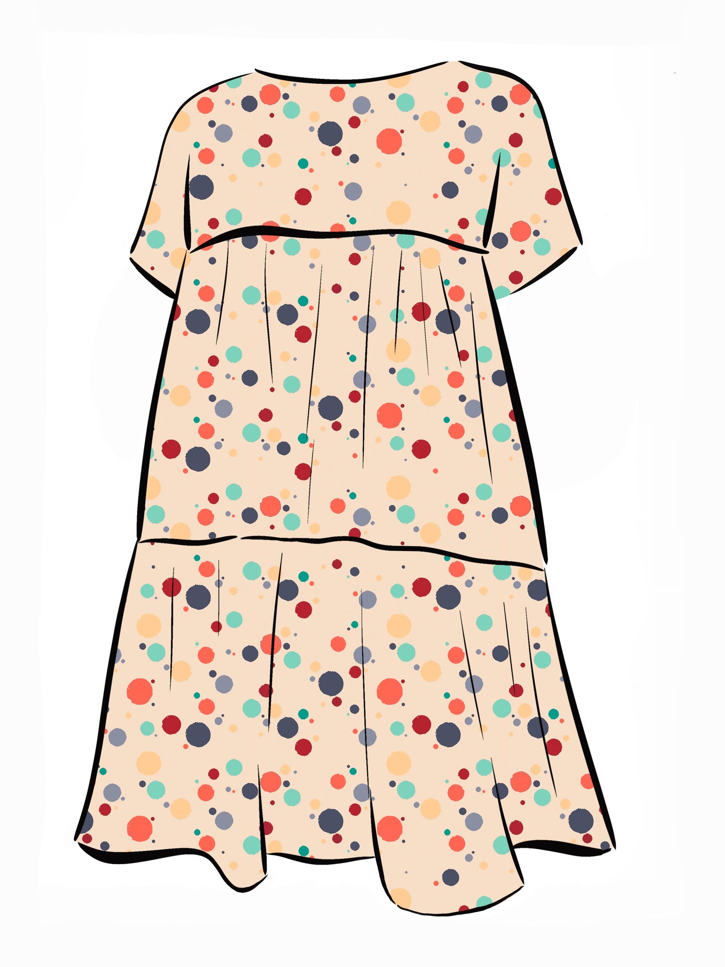 015 DESIGN YOUR OWN Organic Cotton “Polka Dot” Dress