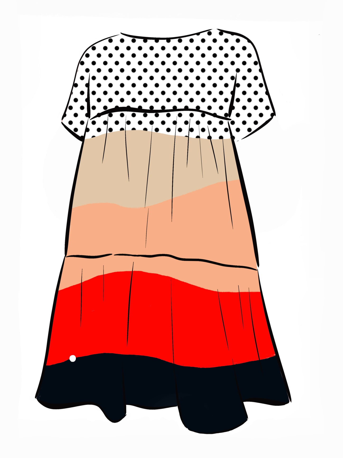 045 DESIGN YOUR OWN Organic Cotton “Australia” Dress
