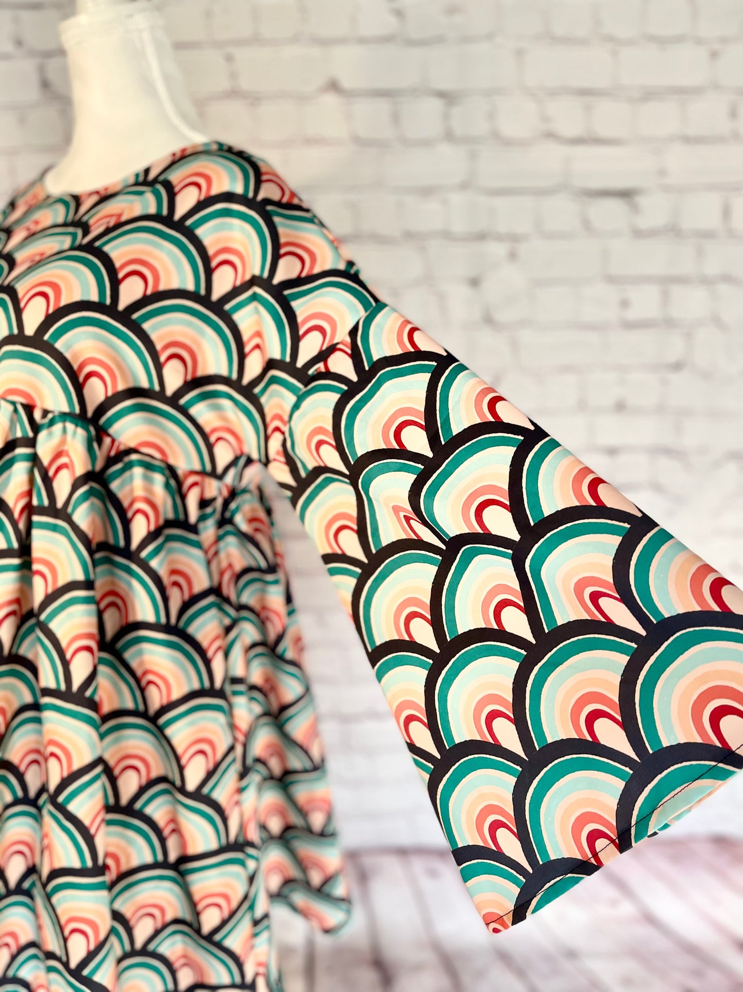 018 DESIGN YOUR OWN Organic Cotton “Rainbow” Dress