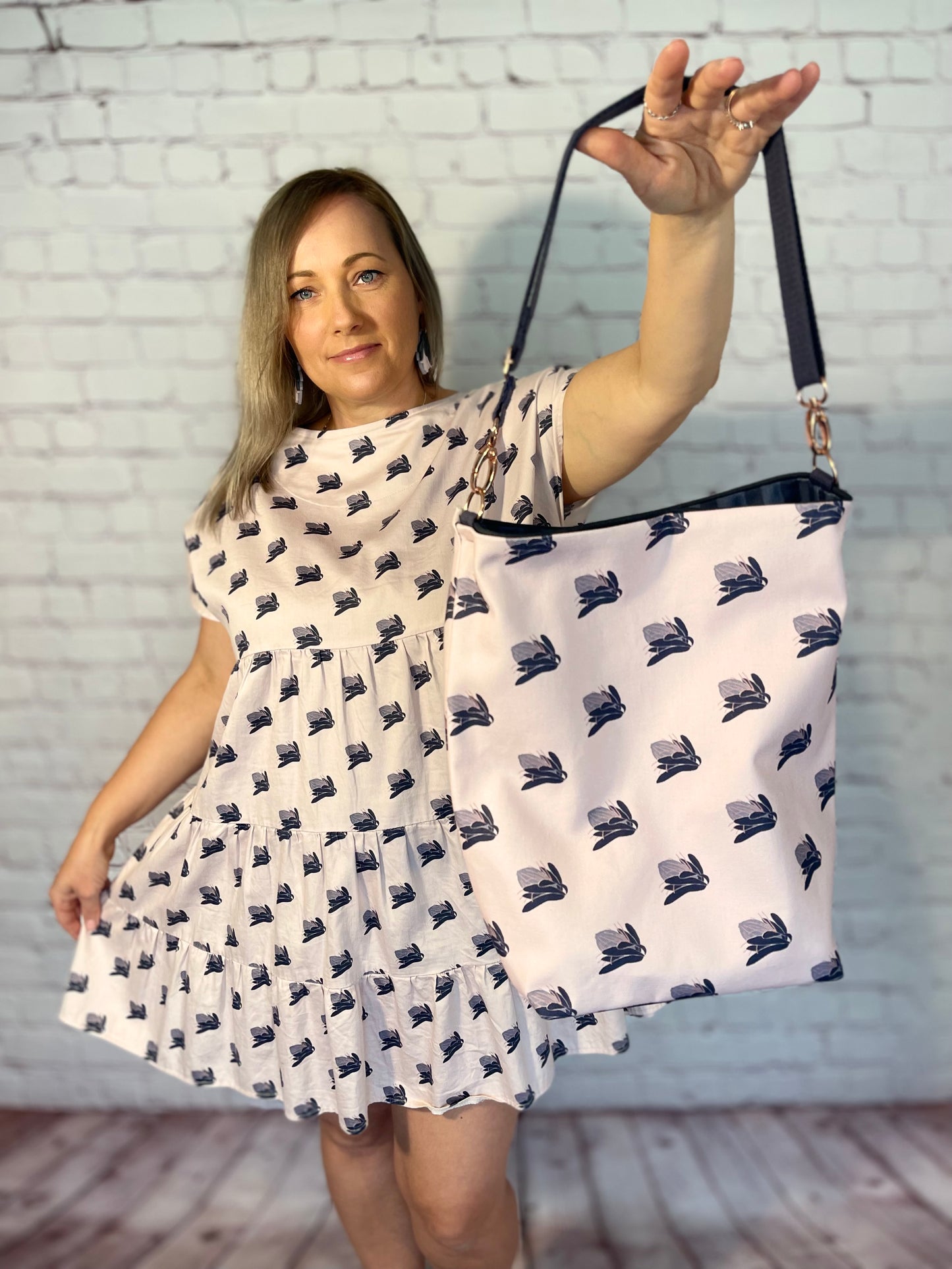 005 Organic Cotton Protea Bags