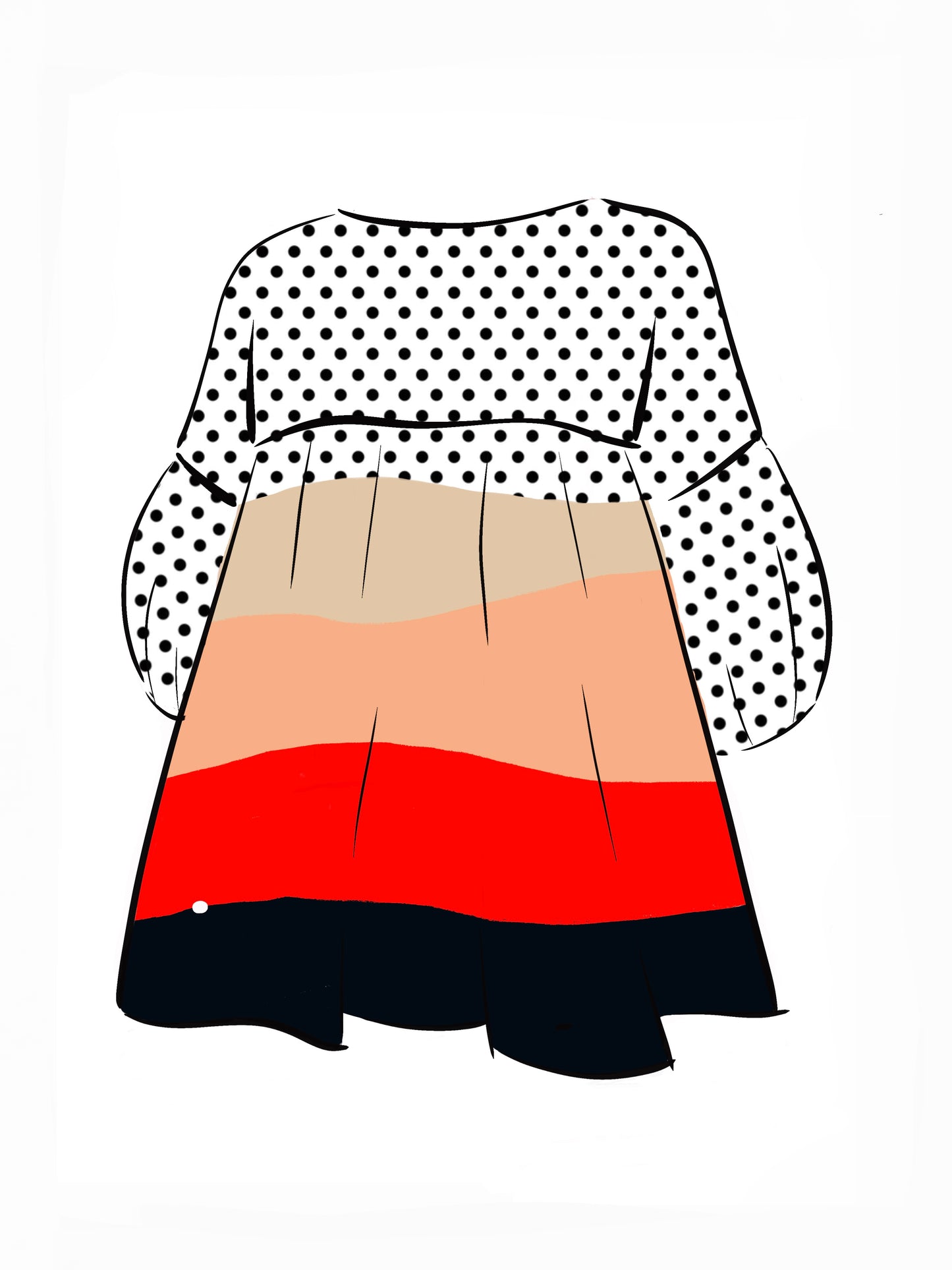 045 DESIGN YOUR OWN Organic Cotton “Australia” Dress
