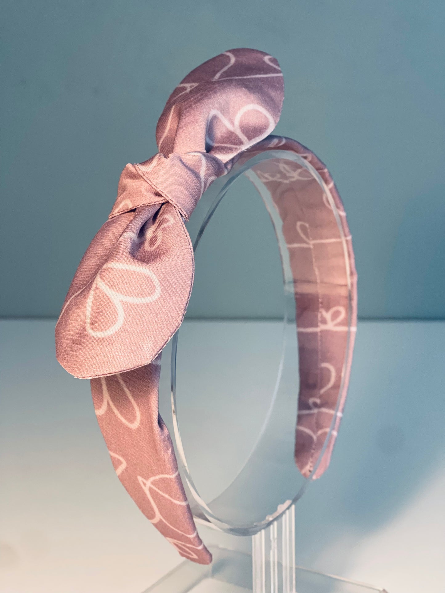 022 Organic Cotton Love Heart Headbands
