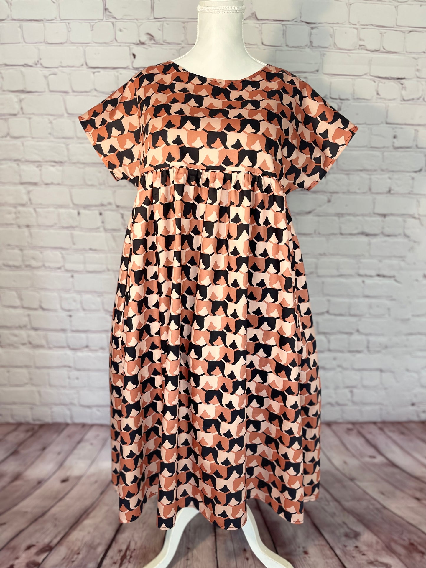 039 DESIGN YOUR OWN Organic Cotton Puppy Dress