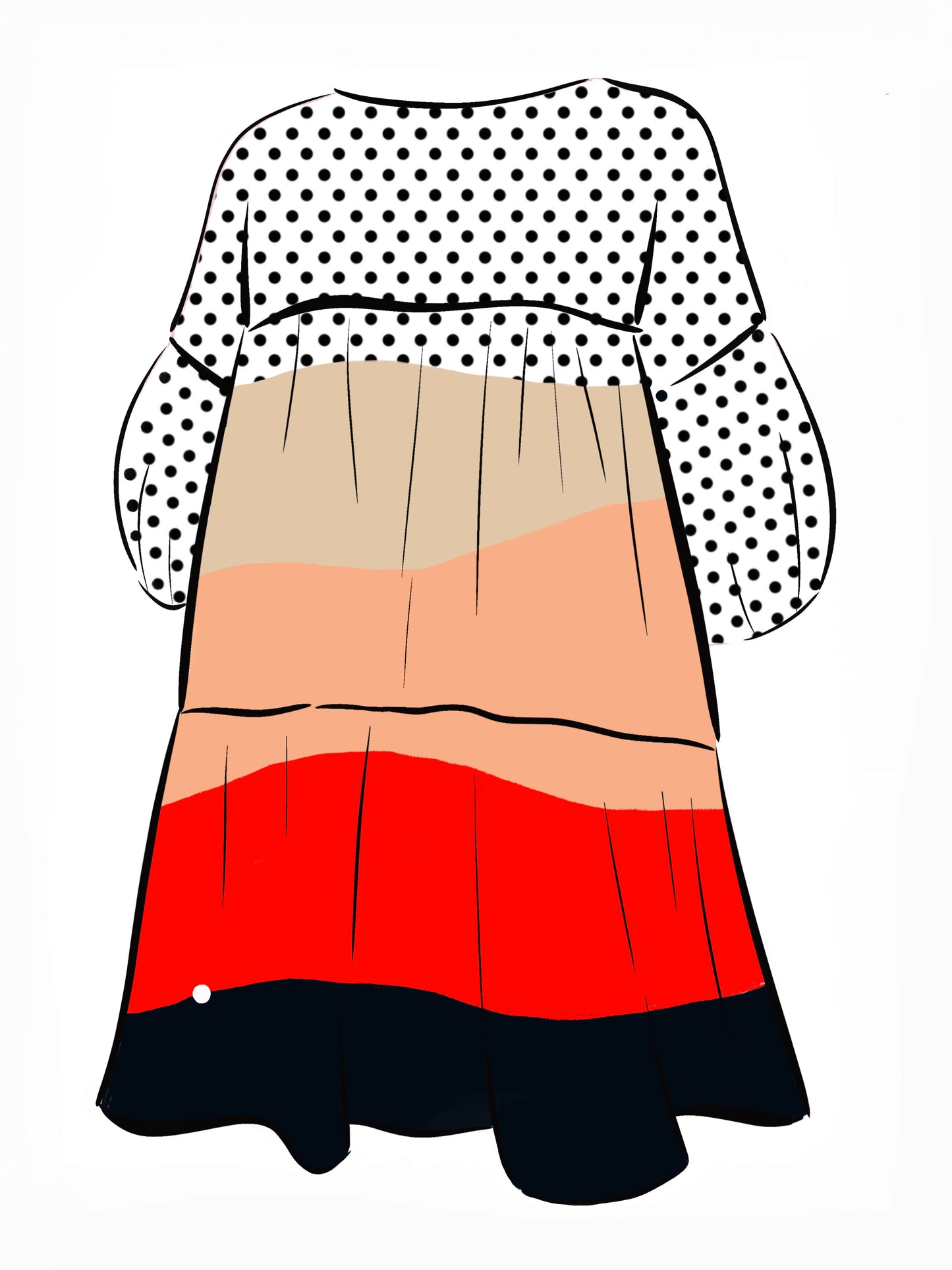 045 DESIGN YOUR OWN Organic Cotton “Australia” Dress