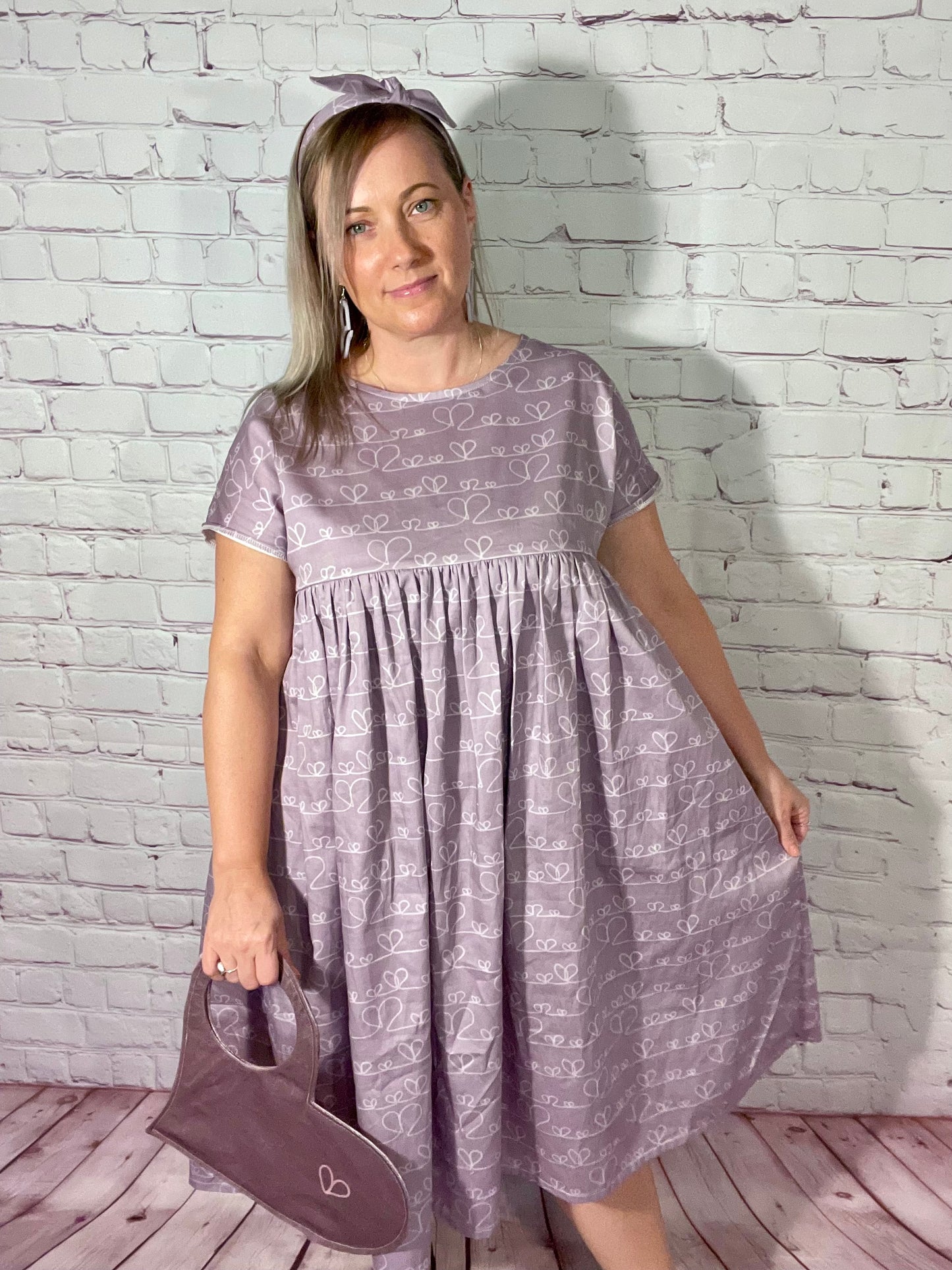 024 DESIGN YOUR OWN Organic Cotton Love Heart Dress