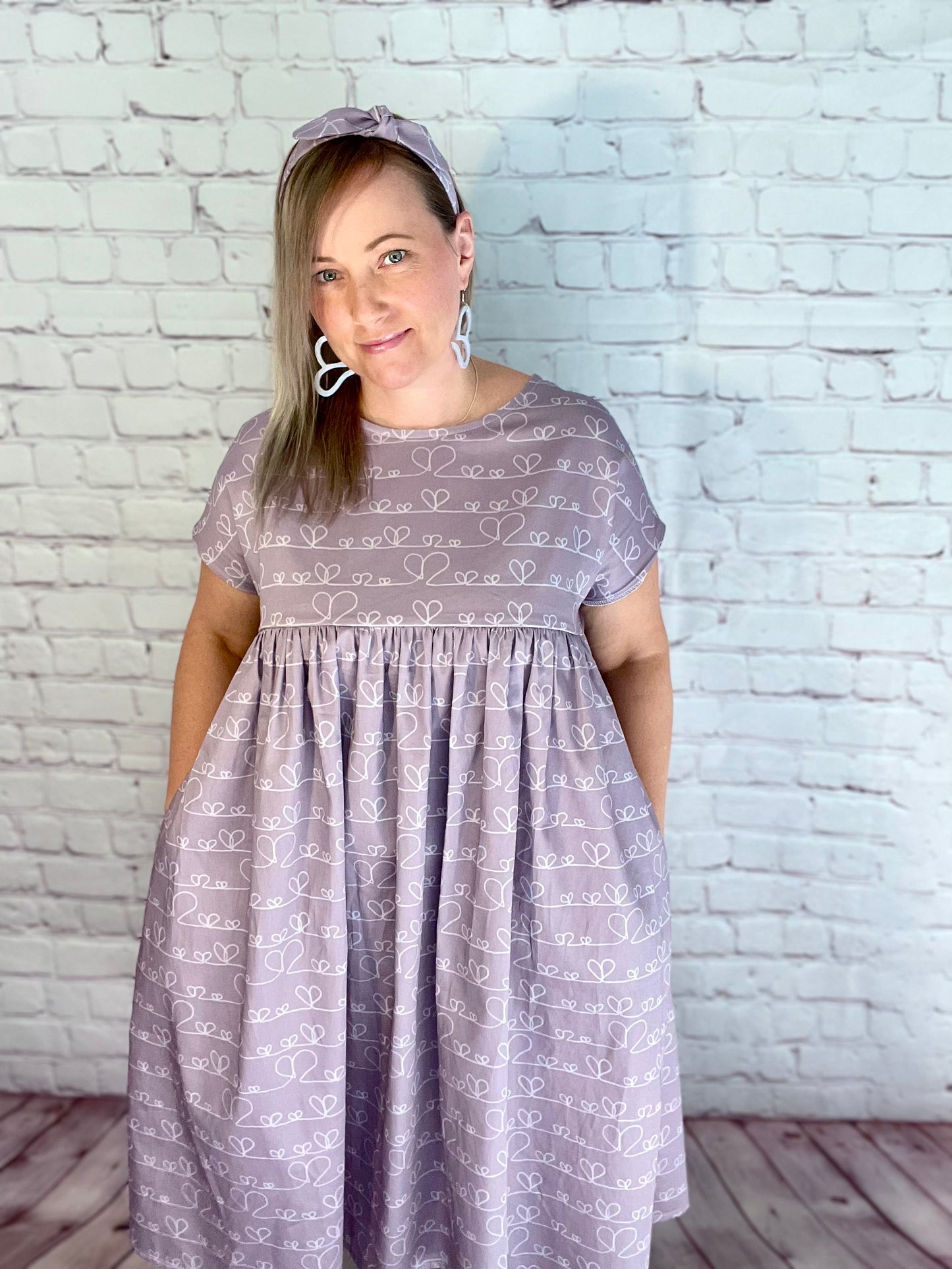 024 DESIGN YOUR OWN Organic Cotton Love Heart Dress