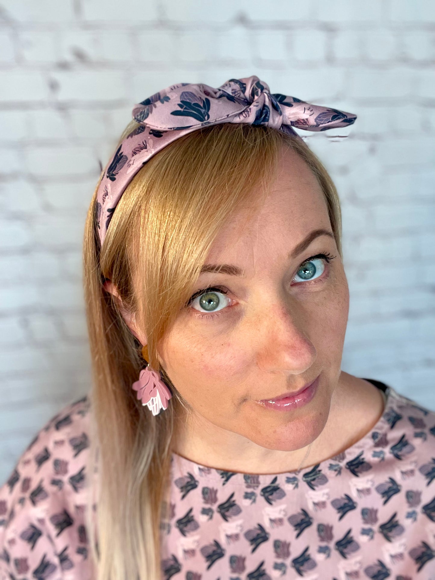 001 Protea Flower Earrings