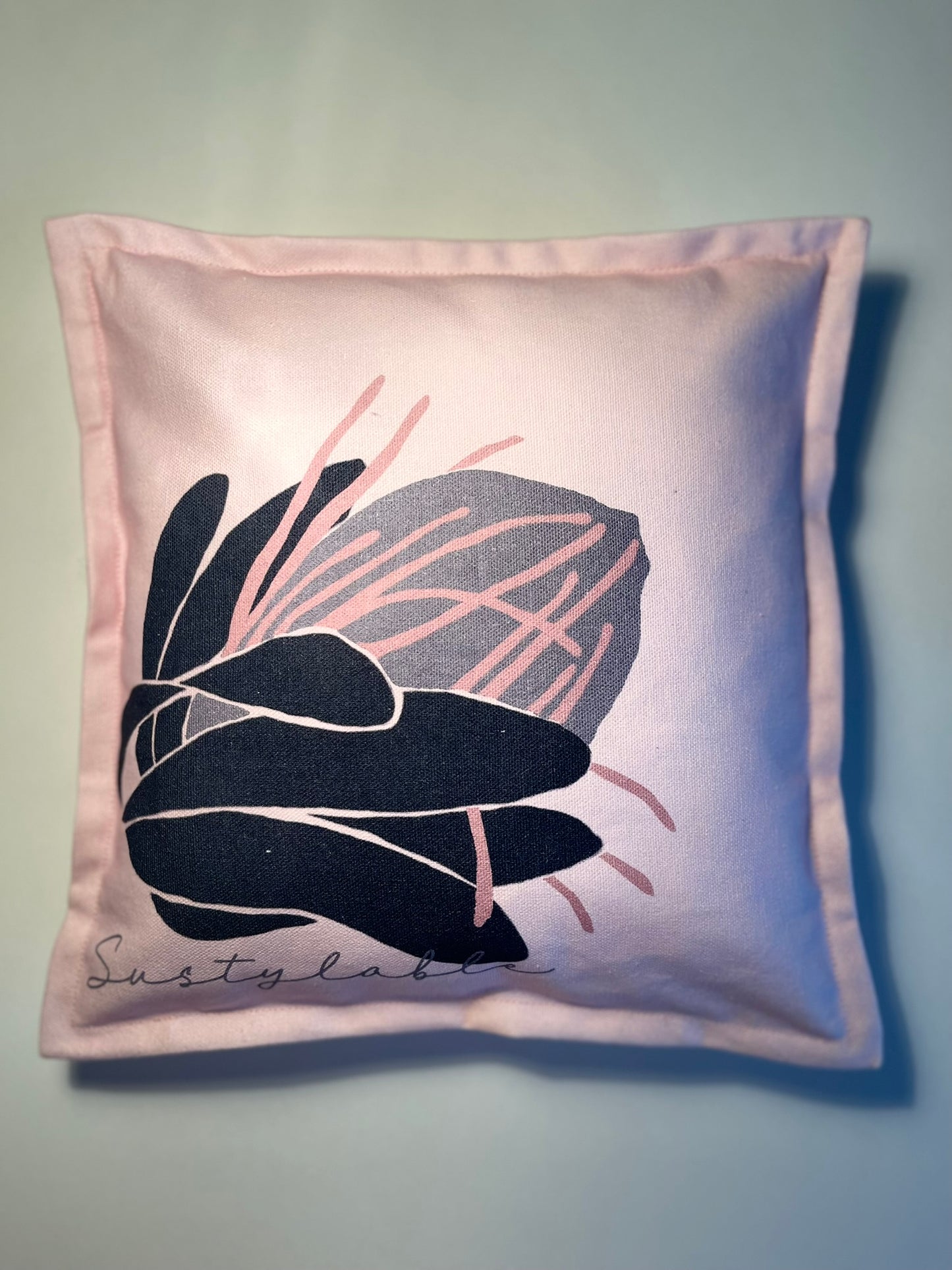 010 Organic Cotton Protea Pillow Cases