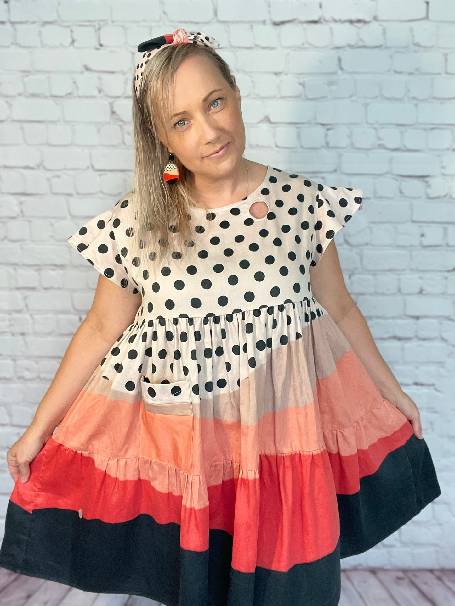 045 DESIGN YOUR OWN Organic Cotton “Australia” Dress